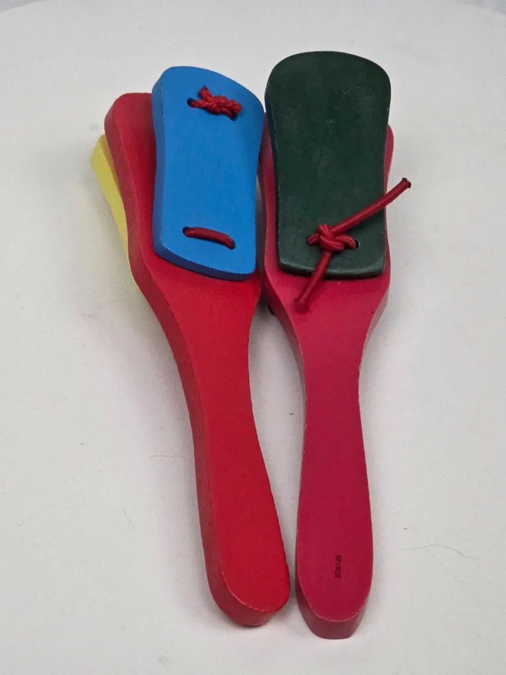 Melissa Doug Kids Musical Band wood clapper slapper noise makers